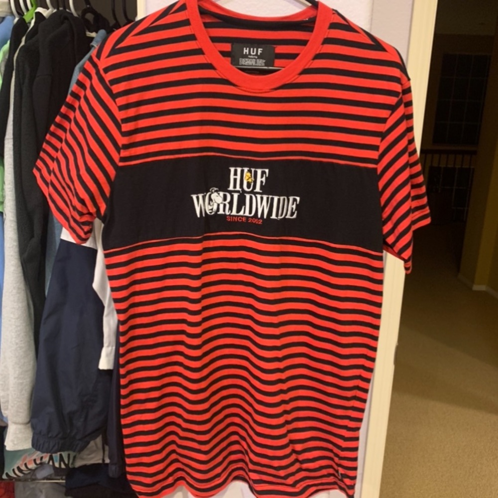 HUF x Charlie Brown Striped T-Shirt